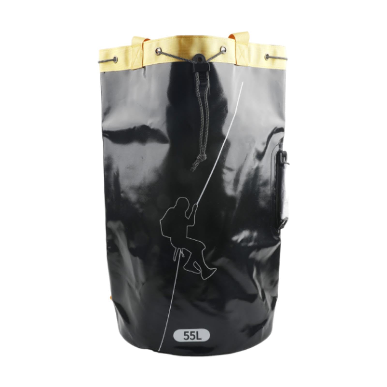 MYADDICTION Tree Climbing Rope Bag Portable PVC for Outdoor Rock Climbing Mountaineering 55L-picture-34