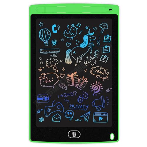 Amazon | 電子パッド 電子メモ帳 デジタルメモ 8.5インチ カラフル書き