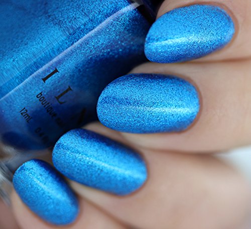 Image of ILNP Blueprint - Electric Blue Ultra Metallic Bright Nail Polish