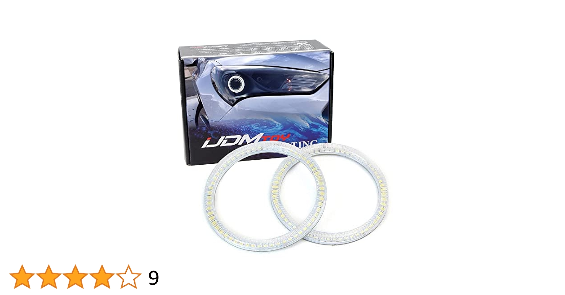 Amazon.com: iJDMTOY 6000K Xenon White SMD LED Angel Eyes