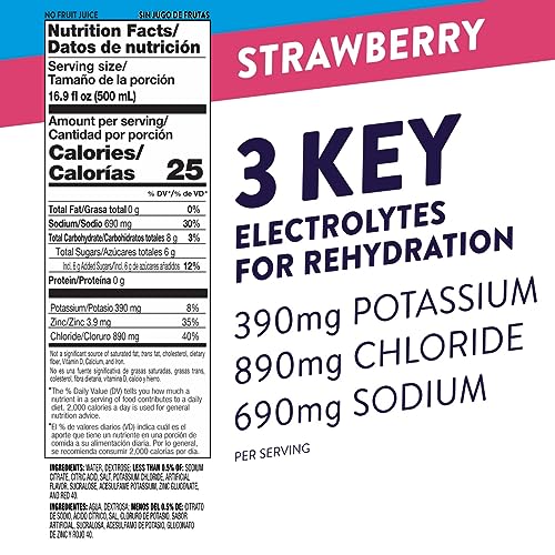 Pedialyte Electrolyte Solution, Strawberry thumb #5