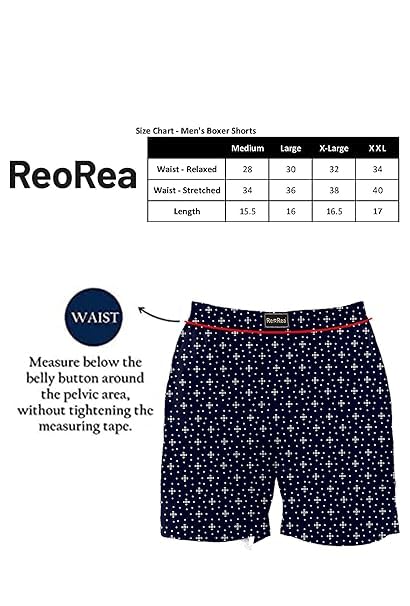 Image of Alenza Mens Pure Cotton Boxer Shorts in Different Color (Pack of 1 Piece)