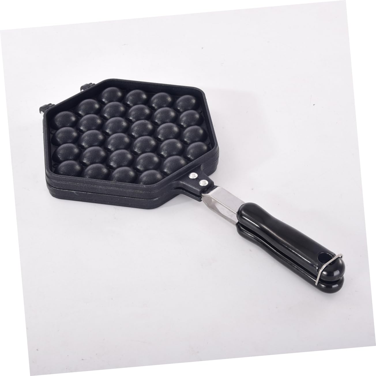 Cabilock 30löcher Doppelseitige Backform Aus Aluminiumlegierung Löchern Oktopuskugel-stil Eierwaffelform Backzubehör Küchenhelfer Für Haushalt Und Gasherde Einfach Zu Reinigen Bedienen