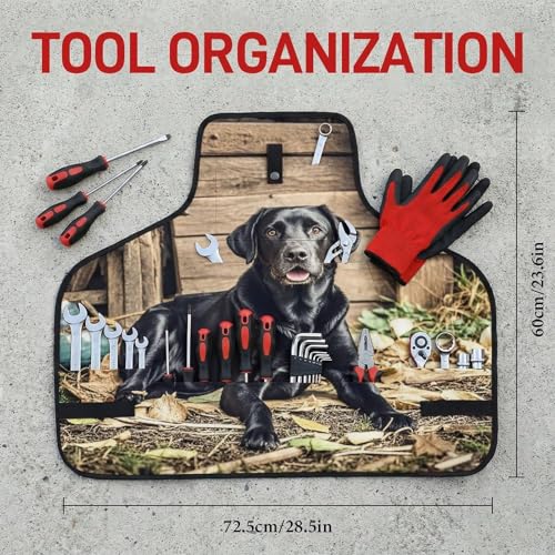 Delantal de trabajo Black Labrador con hebilla liberación rápida miniatura 2