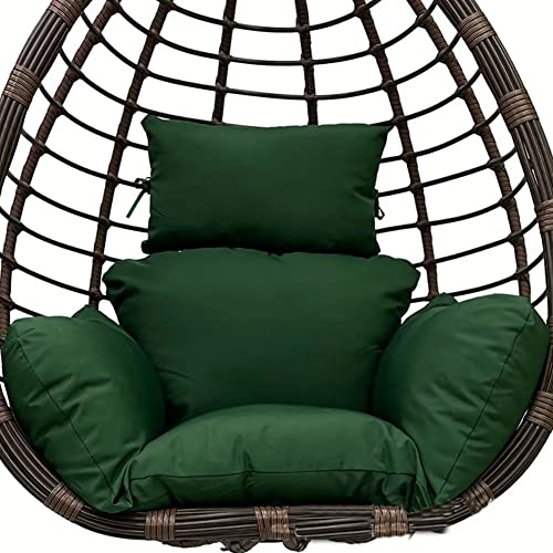 Jaysydd Waterproof Egg Chair Cushion Replacement Outdoor Swing Chair Seat Cushion Thicken Hammock Chair Cushion Chair Pads