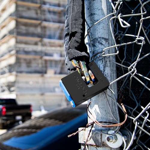 Image of PACLOCK's 17-850-Series Block-Lock, Standard Rekeyable (SR), Keyed Alike U-Pick!, Black Anodized Aluminum