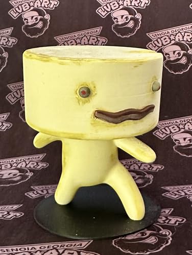 Whimsical Stinky Cheese Dude Figurine - Retro Collectible for Book Lovers - Image 2