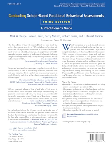 Conducting School-Based Functional Behavioral Assessments: A Practitioner's Guide (The Guilford Practical Intervention in the Schools Series) - Image 2