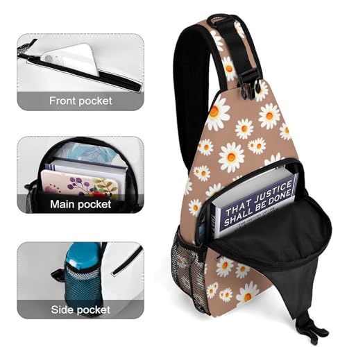 Aztec Ethnic Pattern Large Capacity Sling Bag Cross Chest Bag Travel Hiking Crossbody Bag Daypack for Women Men4