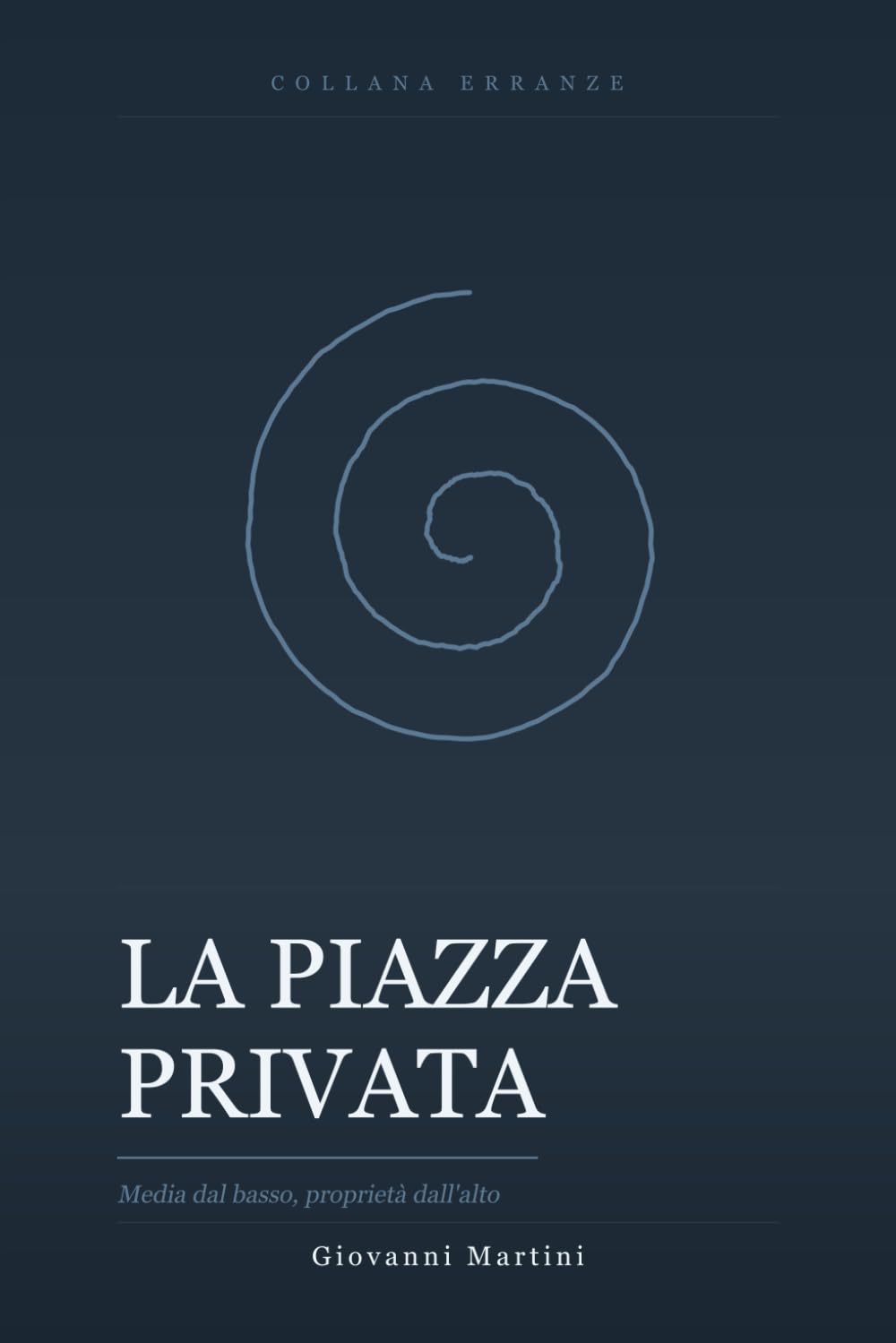 La Piazza Privata: Media dal basso, proprietà dall'alto (Erranze)