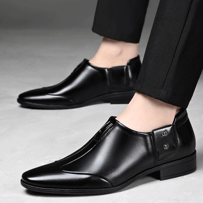 Men's Dress Oxford Shoes for Wedding Business Non-Slip Rubber Sole Comfort Fit3