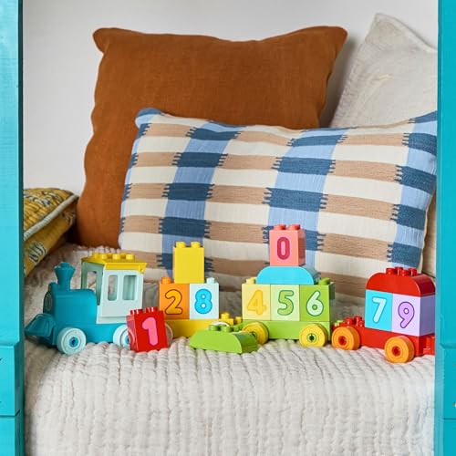 DUPLO My First Number Train - Learn to Count 10954 Building Toy; Introduce Toddlers to Numbers and Counting; New 2021 (23 Pieces) - Lego - Immagine 6