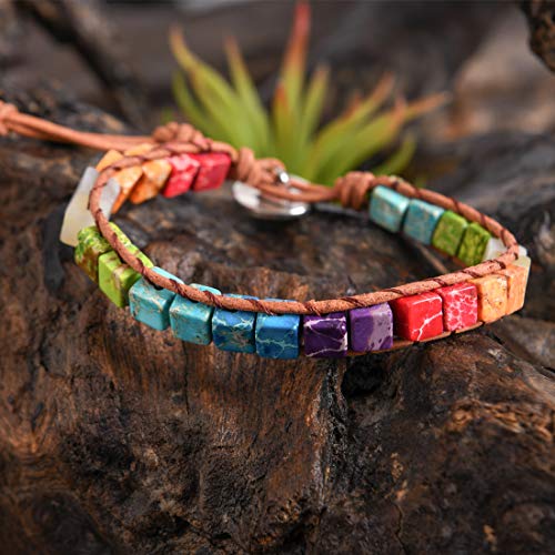YGLINE Dazzling Handmade Leather Wrap Bracelet Collection4
