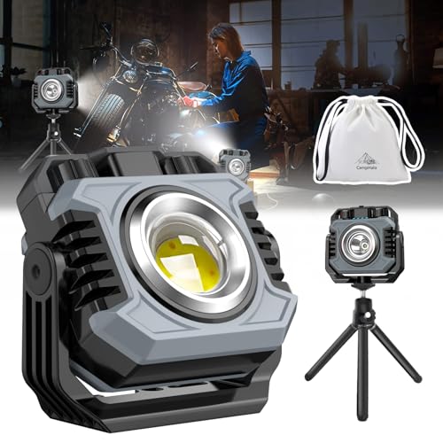 Newby LED投光器 充電式 COBライト 作業灯「超爆光 5000ルーメン...