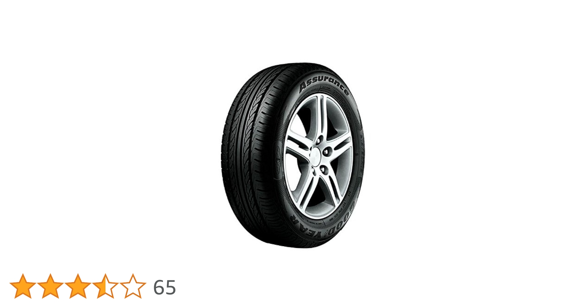 Goodyear Assurance 195/65% R15 Tubeless Car Tyre : Amazon.in