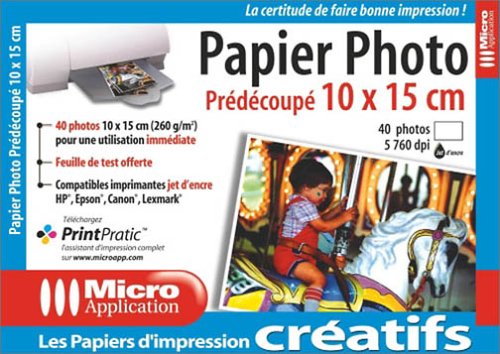 Papier photo 10x15 pour créer vos albums souvenirs de vacances en famille