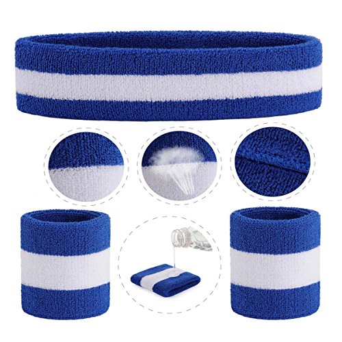 Onupgo ONUPGO-14 Sweatband Set (3 Pieces) Headband And Wristbands thumb #2