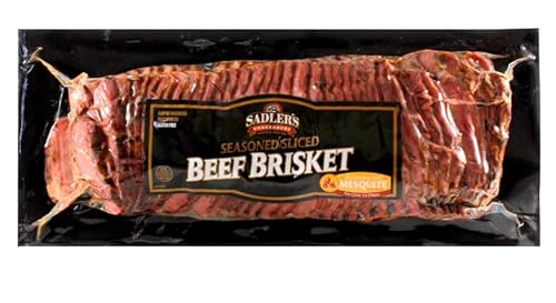 Florida Beef Mesquite Brisket, Fully cooked Smokehouse Mesquite Beef, Pre-sliced