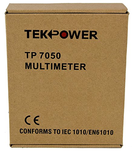 Tekpower TP7050 7-Function 20-Range High Accuracy Analog Multimeter with Battery Tester - Thumbnail 7