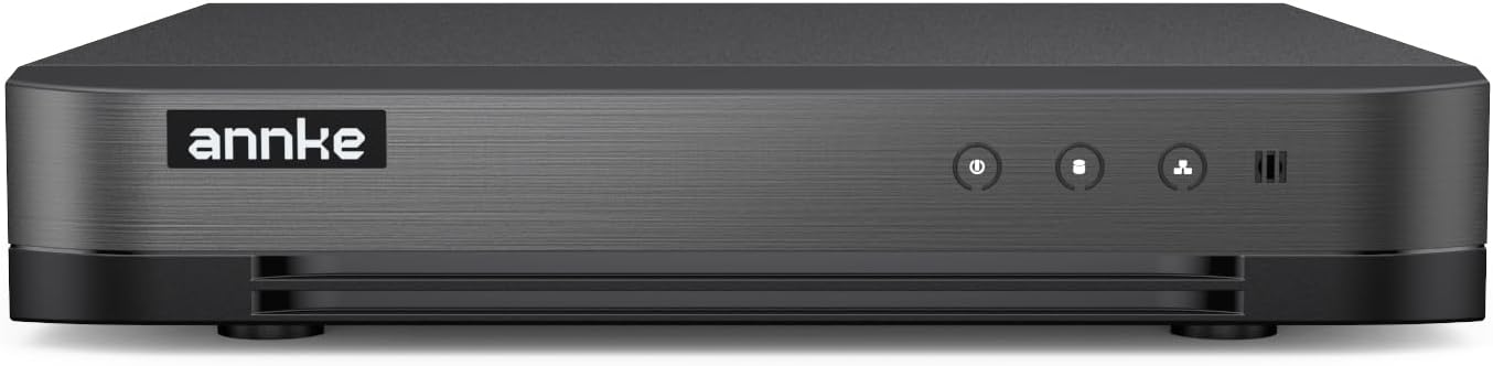 ANNKE 16-Channel HD-TVI 1080N Security Video DVR, H.264+ video Compression for Bandwidth Efficiency, HDMI and VGA Outputs both Support Up to 1080P, NO HDD