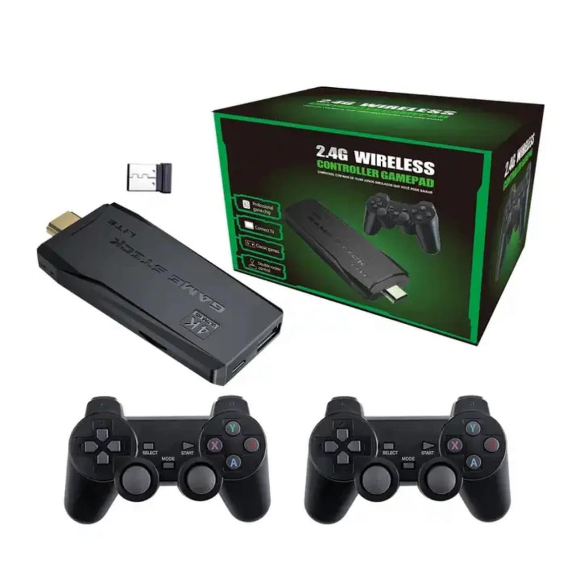 2.4G Wireless Controller Gamepad for TV, Set of 2 Controllers (B0DJ3142S7) Amazon Price History, Amazon Price Tracker
