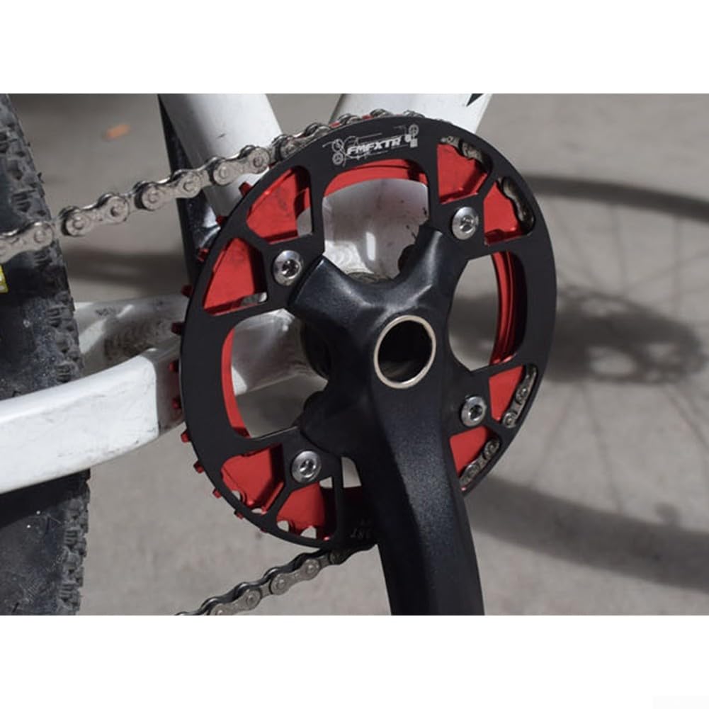 UPANBIKE, Protezione per Corone per Mountain Bike, 104 BCD, in Lega di Alluminio,Corona Proteggi Copertura per 32~34T Corona Catena