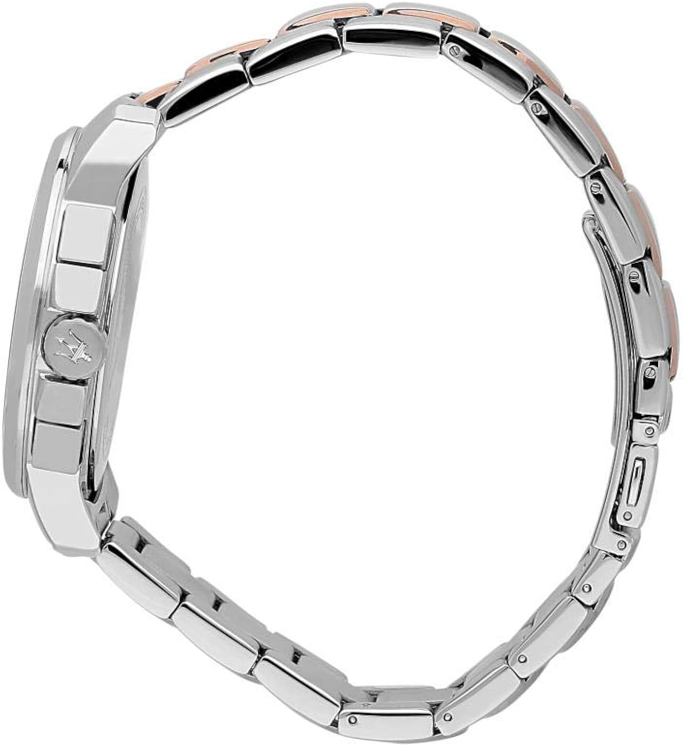 Maserati Orologio da uomo, Collezione Successo, con movimento al quarzo e funzione cronografo, in acciaio e PVD oro rosa - R8873621008 Maserati Orologio da uomo, Collezione Successo, con movimento al quarzo e funzione cronografo, in acciaio e PVD oro rosa - R8873621008