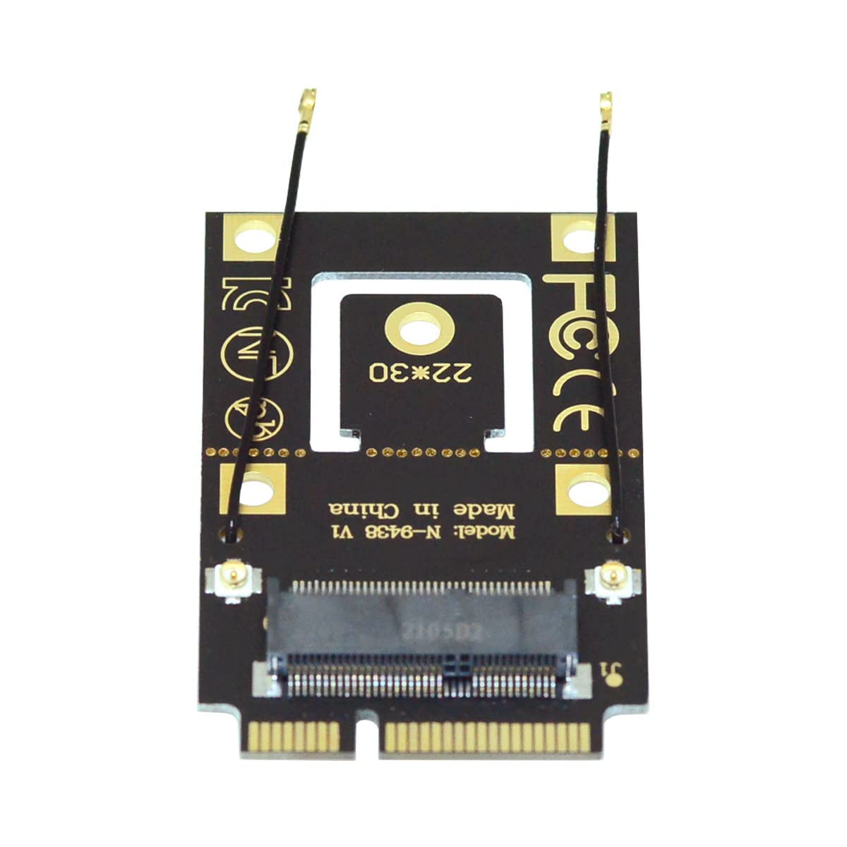 Cablecc NGFF M.2 Key-A to Mini PCI-E PCI Express Converter Adapter for 9260 8265 7260 AC WiFi Card-image-36