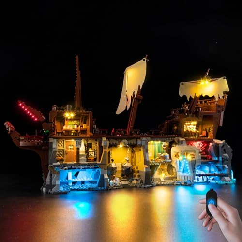 Kit de luces Lego Goonies 21363 premium con tecnología de cables ocultos