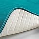 Douceur d’Intérieur Vitamine Badteppich, 100% Polyester, Blau/Smaragd, S