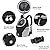M MUNCASO Dog Cat Carrier Backpack small Pet Travel Bag,Puppy Pet Front Pack,with Breathable Head-Out Design and Waterproof Bottom,Airline Approved for Outdoor Hiking Travel Bike(S,Black)