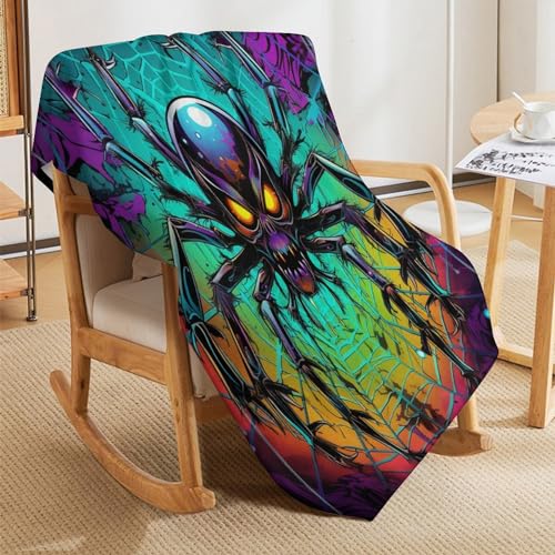 Flannel blanket araignée en impression 3D haute qualité premium - 8