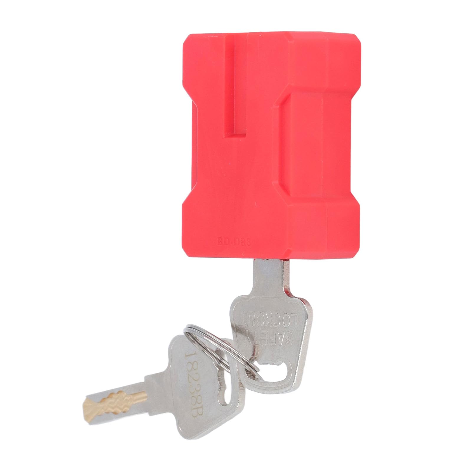 Plug Lock Electrical Cord Plug Lockout Device for Electrical Cord, Plug Locking Safety Lock, for Locking 2 Prong, 3 Prong Plug