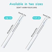 Vista 7 de Palito adhesivo de limpieza de oídos, hisopos adhesivos para eliminar cera de oídos reutilizables mejorados, púas adhesivas para limpiar los oídos