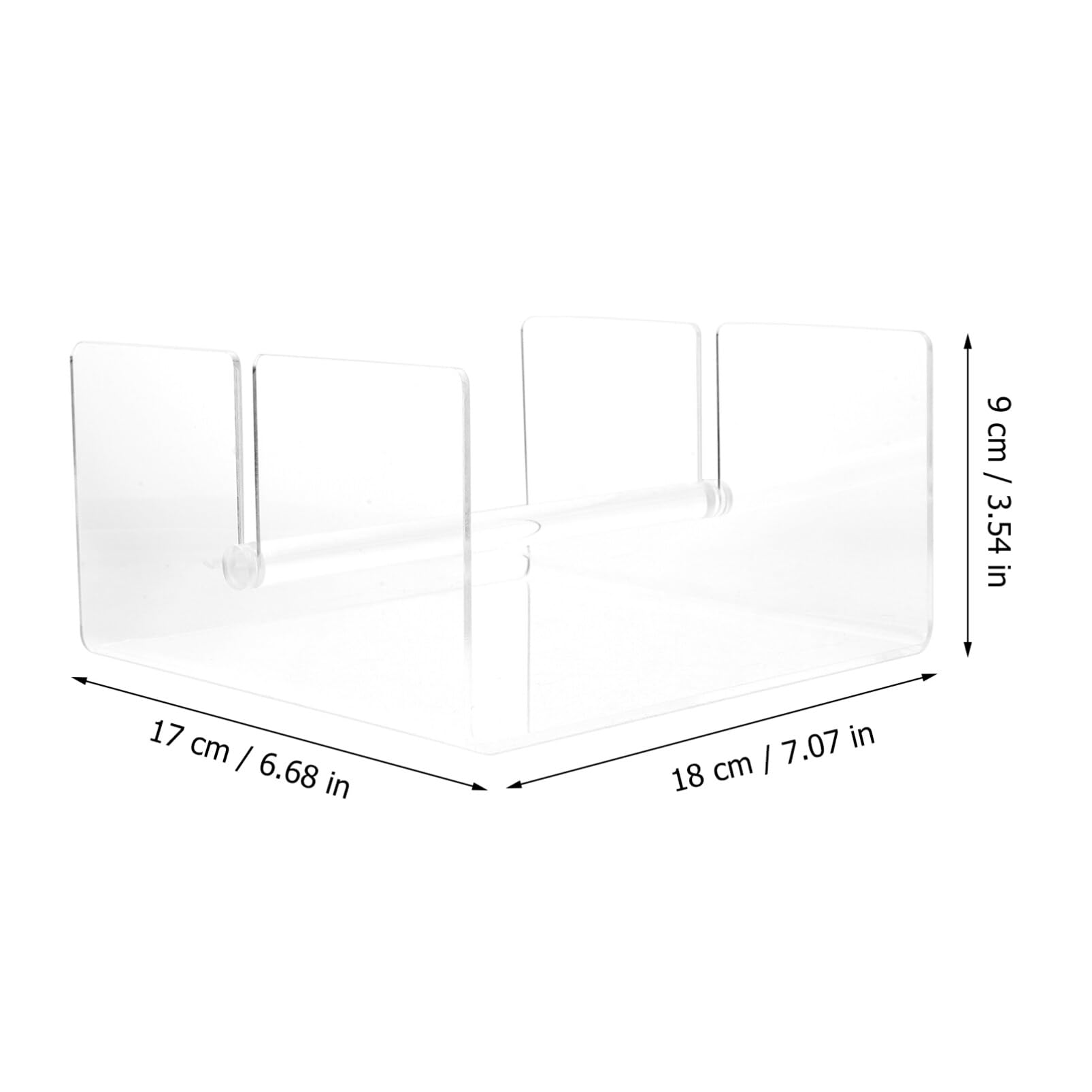 Alipis Boîte De Rangement pour Papiers Transparente Boîte De Rangement De Bureau Alipis Boîte De Rangement pour Papiers Transparente Boîte De Rangement De Bureau