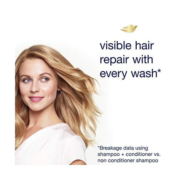 Dove Nutritive Solutions Strengthening Shampoo Intensive Repair 4 Count for Damaged Hair Dry Hair Shampoo Formula With Keratin Actives 20.4 oz