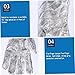 Eaarliyam High Temperature Gloves,Aluminum Foil Gloves High Temperature Heat Resistant Gloves for Radiation Resistant Thermal Insulation Silver 1 Pair