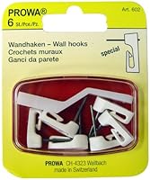 Algopix Similar Product 12 - Prowa 415240 Wall Hooks with Mounting