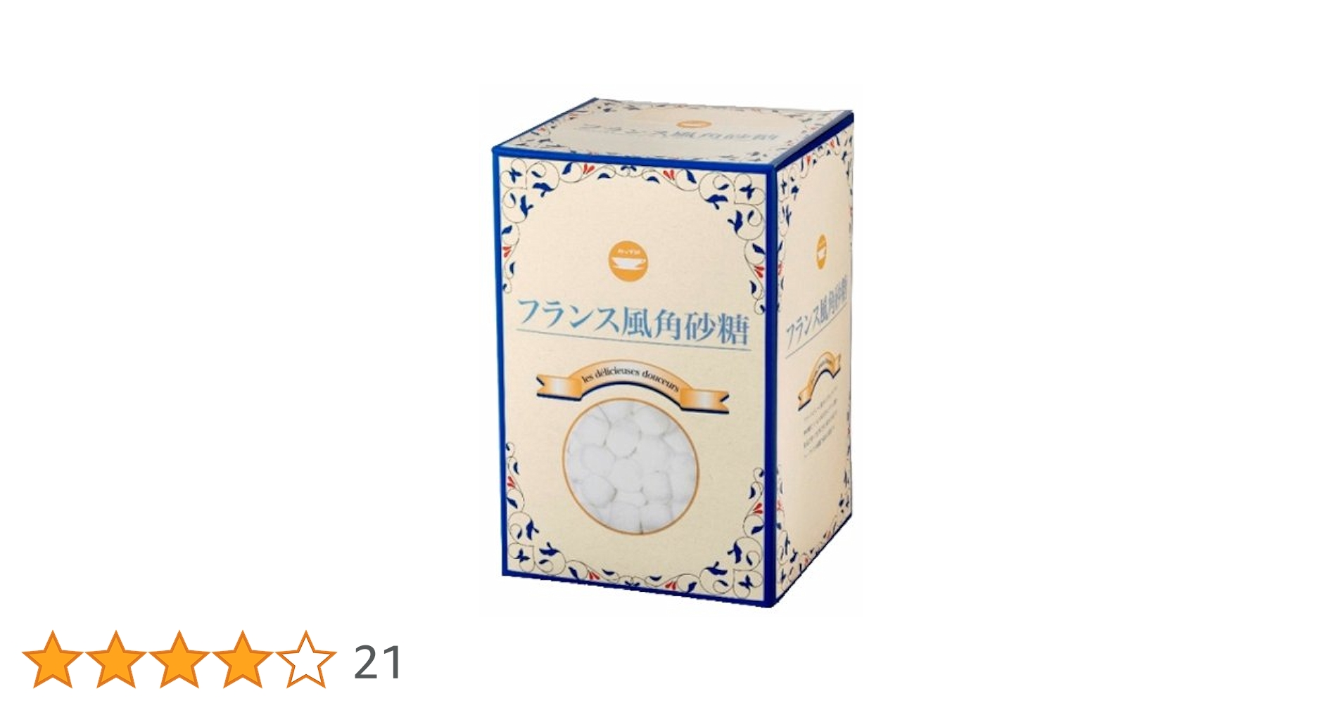 Amazon.co.jp: フランス風角砂糖 (ホワイト) 箱 1kg : 食品