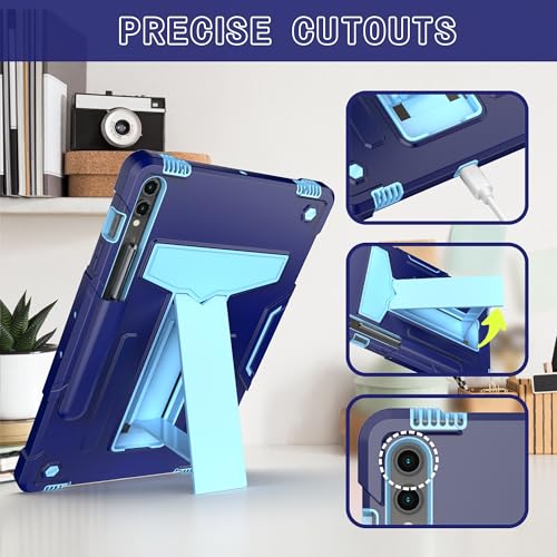 Coque Samsung Galaxy Tab S10 Plus coque de protection robuste bicolore - 3