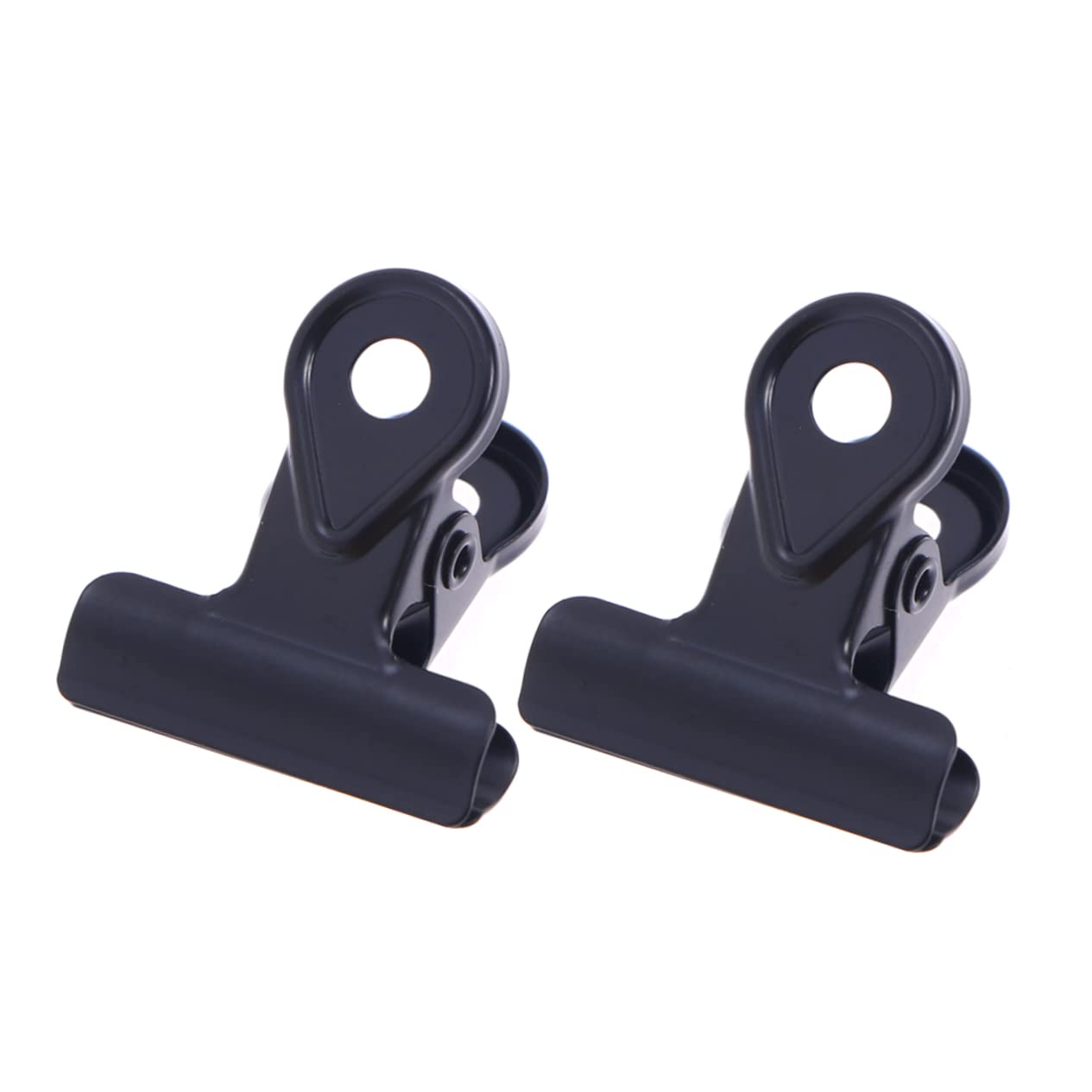 Lurrose 30pezzi Clip Metallo Con Molla Binder Clips e Fermagli Per Carta Rame Per Organizzazione e Creatività Ufficio e Casa