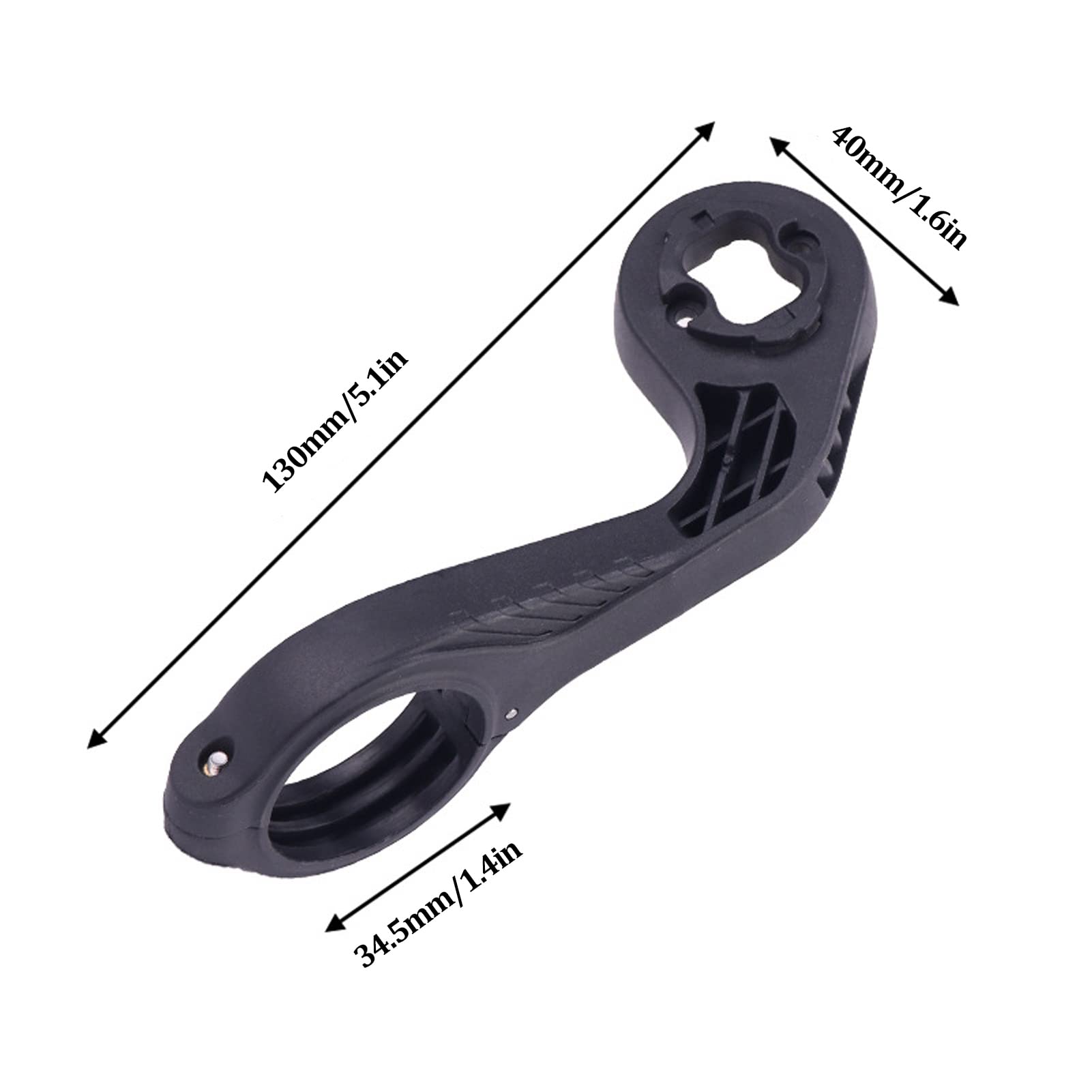 Yuecoom Computer Bike Mount, Bike Computer Out Front Mount Out Front Bike Computer Mount Bike Mount for Mount Adapter Insert Compatible with Out Front Cycling Computer Mounts for Accessories