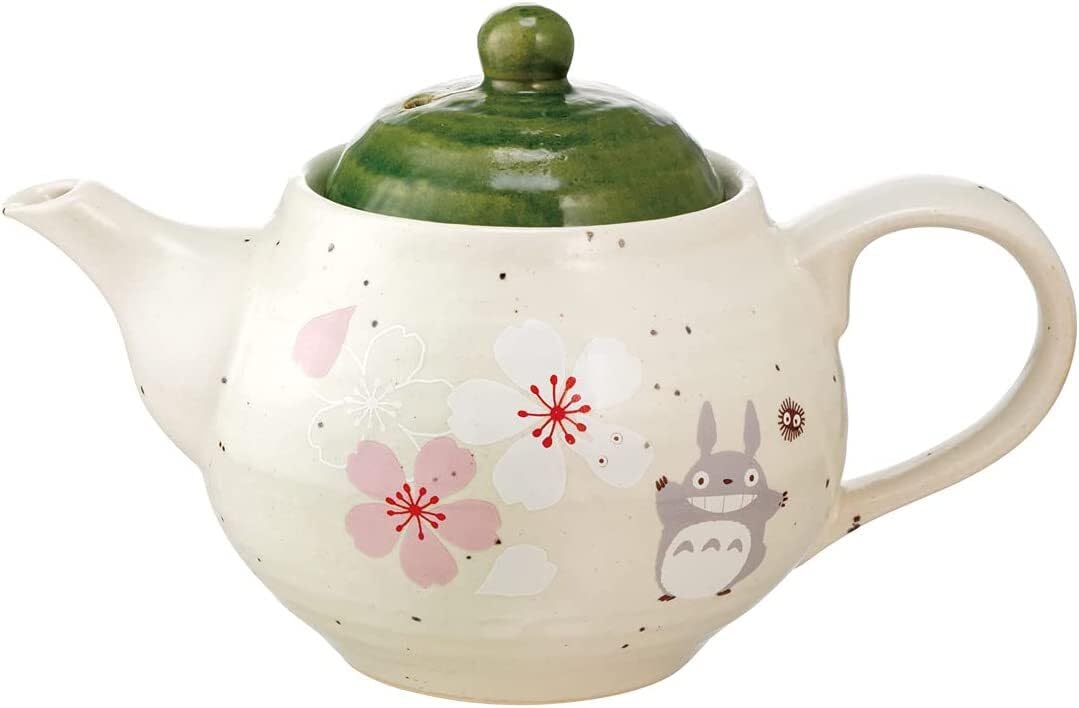 Studio Ghibli - My Neighbor Totoro - Sakura/Cherry Blossom, Skater Traditional Japanese Porcelain Dish Series - Teapot