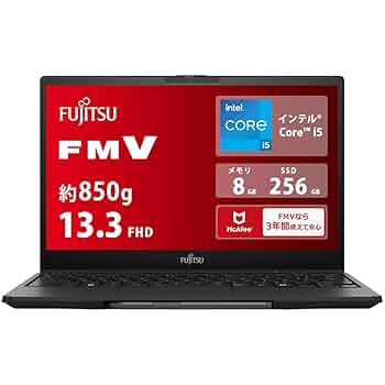Windowsノート本体 FMV LIFEBOOK U537 i3-7100U 256GB 8GB 富士通 ノートパソコン office付き 新品 同様 FMV LIFEBOOK U537
