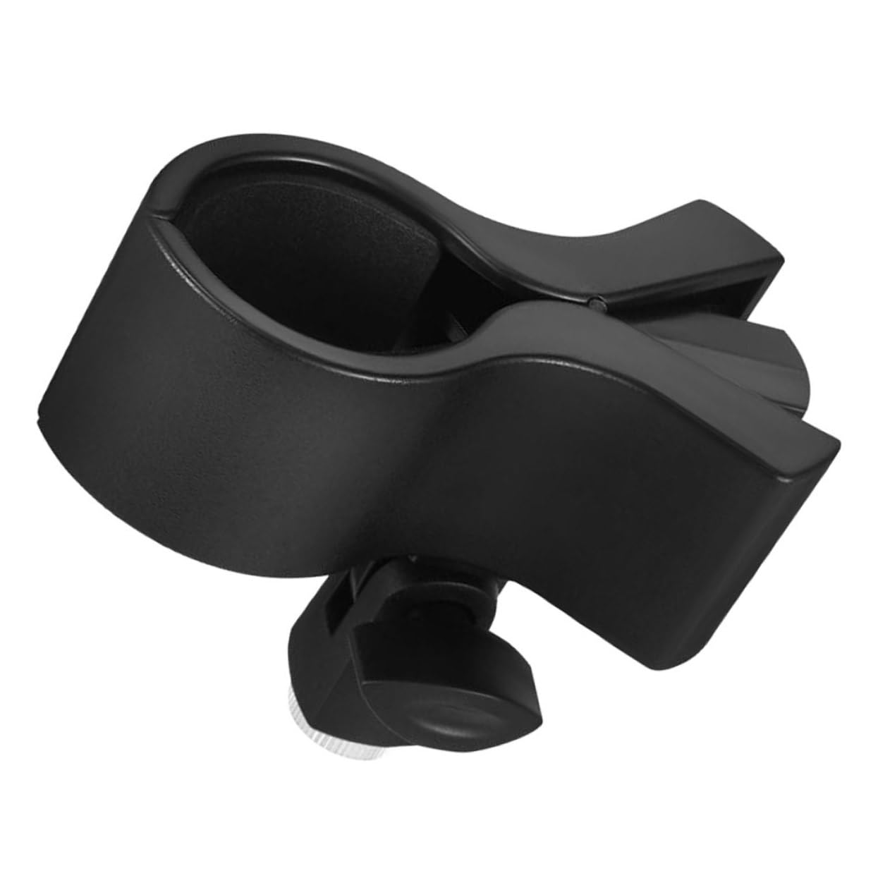 HANABASS Microphone Clip Holder with Grip Strong Stability Shock Absorption for Various Microphones and Recording Scenarios