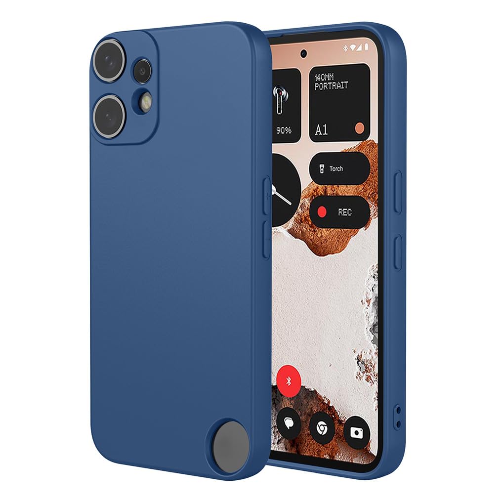 SEAHAI Hülle Für CMF Phone 2 Pro – Fallschutz Mit Airbag-Design, TPU + Silikon, Rutschfest, Dunkelviolett