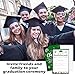 ISOVF Graduation Invites Class of 2026, Graduation Party Invitations with Envelopes, Green 4x6-inch Double-sided Grad Announcement Cards-E07
