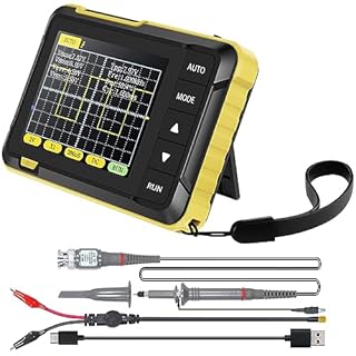 DSO152 Oscilloscopio Digitale 200 mhz Oscilloscopio Digitale in Kit con Display da 2,8" Oscilloscopio Portatile USB con Cavo Dati di Tipo C e Sonda