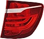 Evan-Fischer Tail Light Assembly Compatible with 2011-2017 BMW X3 Outer Passenger Side