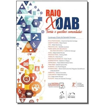 Capa do livro Raio X OAB - Teoria e Questões Comentadas
